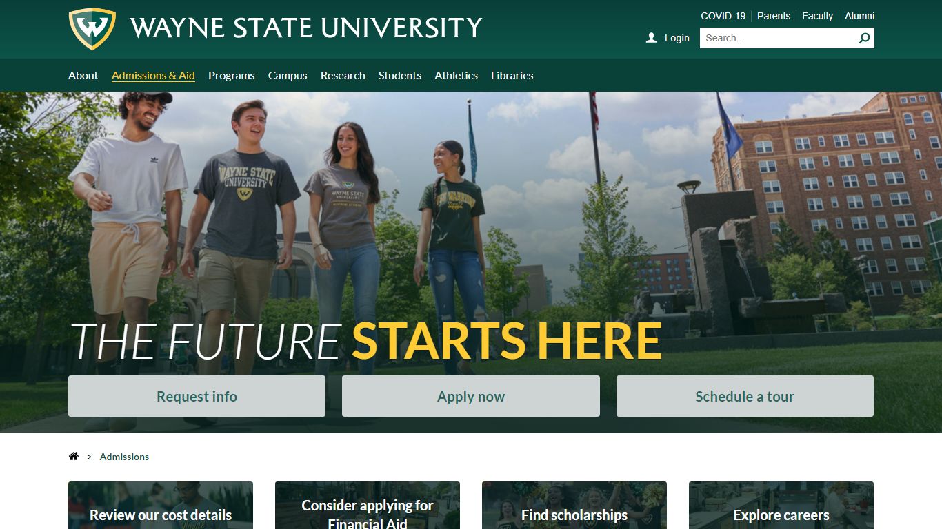 Admissions - Wayne State University